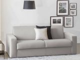 Divano letto reclinabile grigio 220x95cm - Estia