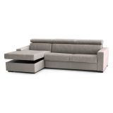 Divano letto reclinabile tortora 280x95cm - Alibabah