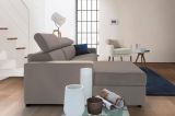 Divano letto reclinabile tortora 280x95cm - Alibabah
