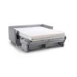 Divano letto sfoderabile grigio 160x95cm - Verceia