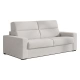 Divano letto sfoderabile grigio chiaro 180x95cm - None