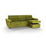 Divano letto sfoderabile verde 285x160cm - Tolle