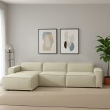 Divano modulare beige 340x170x70h cm - Atrillo