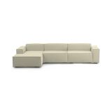 Divano modulare beige 340x170x70h cm - Atrillo