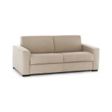 Divano morbido beige 180x95x90h cm - Cianite