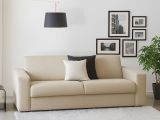 Divano morbido beige 180x95x90h cm - Cianite