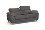 Divano reclinabile antracite 200x85x107h cm - Anem