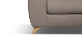 Divano reclinabile tortora 170x85x107h cm - Alien