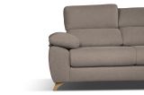 Divano reclinabile tortora 170x85x107h cm - Alien