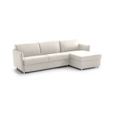 Divano sfoderabile beige 260x160x90h cm - Posina