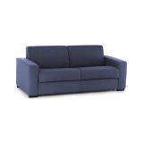 Divano sfoderabile blu 180x95x90h cm - Azzurrite