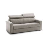 Divano sfoderabile tortora 180x95x85h cm - Kiev