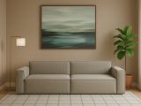 Divano sfoderabile tortora 260x95x70h cm - Argo