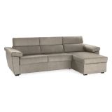 Divano sfoderabile tortora 285x160x100h cm - Ceto