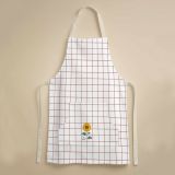 Grembiule Cucina Bianco Rosso Lavabile in Lavatrice si 30° Colore Struttura Rosso, - Palitoba