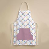 Grembiule Cucina Rosa Multicolore Lavabile in Lavatrice si 30° Colore Struttura Multicolore, - Palitoba