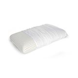 Guanciale Basilico, Made in Italy, 70x40 h16 cm, Bianco