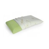 Guanciale Maggiorana, Made in Italy, 73x43 h14 cm, Bianco