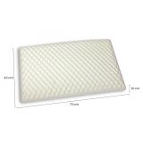 Guanciale Ruta, Made in Italy, 73x43 h14 cm, Bianco