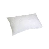 Guanciale Salvia, Made in Italy, 73x44 h14 cm, Bianco