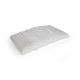 Guanciale Timo, Made in Italy, 70x40 h12 cm, Bianco
