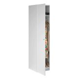 Guardaroba 1 anta- bianco lucido colonna 50x218h cm - Mexico