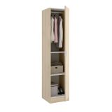 Guardaroba 1 anta- rovere slim 40x184h cm - Nxy