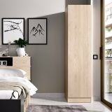 Guardaroba 1 anta- rovere slim 40x184h cm - Nxy