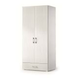 Guardaroba 2 ante bianco 60x195h cm - Gertrude