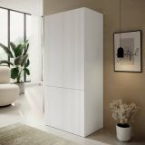 Guardaroba 2 ante bianco 90x198h cm - Caiazzo