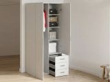Guardaroba 2 ante- bianco con cassetti 77x175h cm - Arci