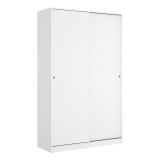 Guardaroba 2 ante bianco lucido 120x204h cm - Alyson