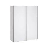 Guardaroba 2 ante bianco lucido 150x200h cm - Maurice