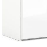Guardaroba 2 ante bianco lucido 242x220h cm - Kauri