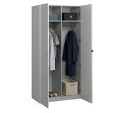 Guardaroba 2 ante- bianco salvaspazio 98x218h cm - Avise