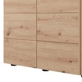 Guardaroba 2 Ante Marrone Rovere Nodi Appendiabiti un Ripiano 79x208h cm, 2 Ante - Pomar