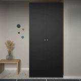 Guardaroba 2 ante- nero salvaspazio 100x218h cm - Anagni