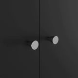 Guardaroba 2 ante- nero salvaspazio 100x218h cm - Anagni