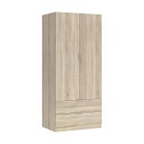 Guardaroba 2 ante rovere 81x180h cm - Appadu
