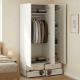 Guardaroba 3 ante bianco 110x214h cm - Randazzo