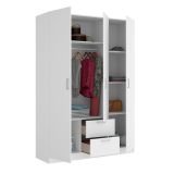 Guardaroba 3 ante bianco 150x215h cm - Ales