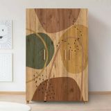 Guardaroba 3 ante quercia 120x189h cm - Nella