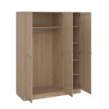 Guardaroba 3 ante rovere 147x200h cm - Gener