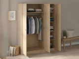 Guardaroba 3 ante rovere 147x200h cm - Gener
