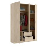 Guardaroba 3 ante rovere 150x215h cm - Ales