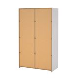 Guardaroba con appendiabiti bianco 118x200h cm - Elen