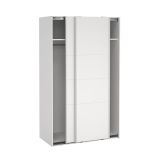 Guardaroba con appendiabiti bianco 118x200h cm - Elen