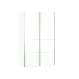 Guardaroba con appendiabiti bianco 122x201h cm - Andriano