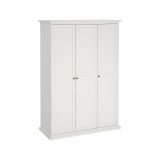 Guardaroba con appendiabiti bianco 138x200h cm - Dolor