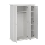 Guardaroba con appendiabiti bianco 138x200h cm - Dolor